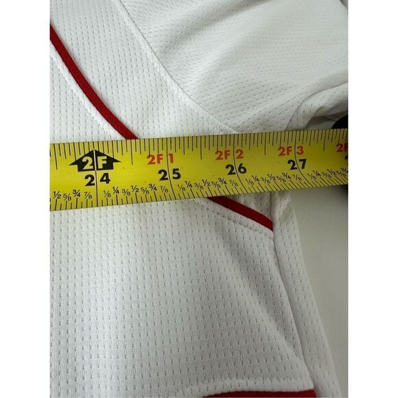 Russel Shirt Men's Large Red White Athletic Polo Size XXL N Huskers See Desc - Picture 11 of 13